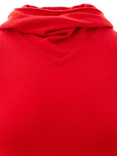 Load image into Gallery viewer, Bottega Veneta Elegant Red Cashmere Hooded Jumper
