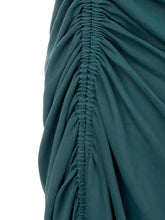 Load image into Gallery viewer, Bottega Veneta Elegant Asymmetric Green Viscose Dress
