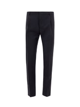 Load image into Gallery viewer, Valentino Elegant Tailored Blue Wool Trousers
