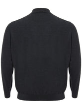 Load image into Gallery viewer, Colombo Elegant Dark Grey Cashmere Silk Sweater
