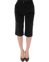 Load image into Gallery viewer, Dolce &amp; Gabbana Black cotton shorts pants
