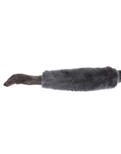 Load image into Gallery viewer, Dolce &amp; Gabbana Gray Mink Fur Lambskin Suede Leather Gloves
