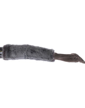 Load image into Gallery viewer, Dolce &amp; Gabbana Gray Mink Fur Lambskin Suede Leather Gloves
