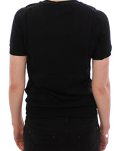 Load image into Gallery viewer, Dolce &amp; Gabbana Black crewneck cotton t-shirt
