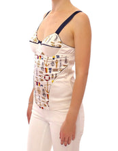 Load image into Gallery viewer, Dolce &amp; Gabbana White sailor motive tank top
