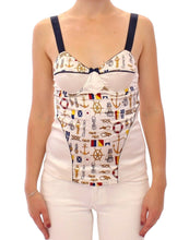 Load image into Gallery viewer, Dolce &amp; Gabbana White sailor motive tank top
