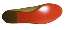 Load image into Gallery viewer, COACH Manika Soft Tan Leather Flat Shoes
