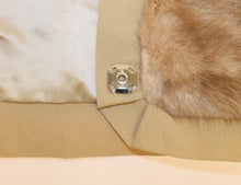 Load image into Gallery viewer, Dolce &amp; Gabbana Exclusive Beige MINK Fur Scarf Wrap
