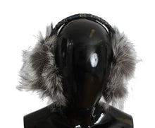 Load image into Gallery viewer, Dolce &amp; Gabbana Elegant Fur and Crystal Ear Muffs
