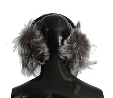 Load image into Gallery viewer, Dolce &amp; Gabbana Elegant Fur and Crystal Ear Muffs
