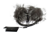 Load image into Gallery viewer, Dolce &amp; Gabbana Elegant Fur and Crystal Ear Muffs
