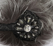 Load image into Gallery viewer, Dolce &amp; Gabbana Elegant Fur and Crystal Ear Muffs
