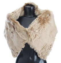 Load image into Gallery viewer, Dolce &amp; Gabbana Beige Alpaca Collar Scarf
