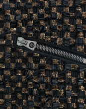 Load image into Gallery viewer, Dolce &amp; Gabbana Black Sequined Goatskin Jacket
