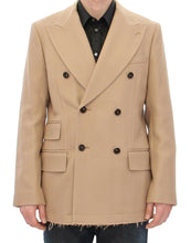 Load image into Gallery viewer, Dolce &amp; Gabbana Beige Double Breasted Coat Jacket
