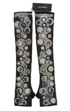 Load image into Gallery viewer, Dolce &amp; Gabbana Sequin-Embellished Cashmere Fingerless Gloves
