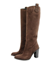 Load image into Gallery viewer, Gucci Brown Leather Suede Tall Knee Boots
