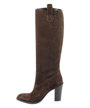 Load image into Gallery viewer, Gucci Brown Leather Suede Tall Knee Boots
