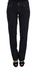 Load image into Gallery viewer, Cavalli Chic Blue Straight Fit Designer Jeans
