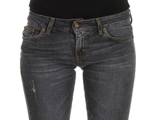 Load image into Gallery viewer, Cavalli Slim Fit Green Diamond Blue Wash Jeans
