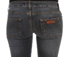 Load image into Gallery viewer, Cavalli Slim Fit Green Diamond Blue Wash Jeans
