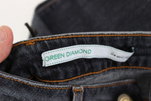 Load image into Gallery viewer, Cavalli Slim Fit Green Diamond Blue Wash Jeans
