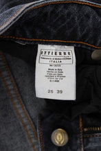 Load image into Gallery viewer, Cavalli Slim Fit Green Diamond Blue Wash Jeans
