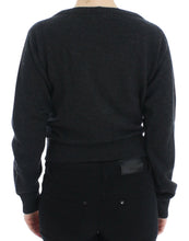 Load image into Gallery viewer, Dolce &amp; Gabbana Gray Cashmere Sweater Pullover Wrap
