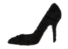 Load image into Gallery viewer, Dolce &amp; Gabbana Elegant Pumps in Luxe Xiangao Fur Leather
