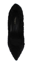 Load image into Gallery viewer, Dolce &amp; Gabbana Elegant Pumps in Luxe Xiangao Fur Leather
