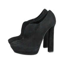 Load image into Gallery viewer, Bottega Veneta Black Suede Platform Boot Black
