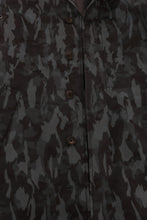 Load image into Gallery viewer, Dolce &amp; Gabbana Blue Camouflage Trench Coat Elegance
