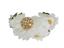 Load image into Gallery viewer, Dolce &amp; Gabbana Sunflower Crystal Luxury Headband
