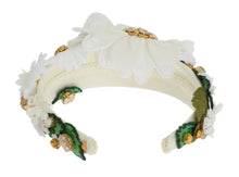 Load image into Gallery viewer, Dolce &amp; Gabbana Sunflower Crystal Luxury Headband
