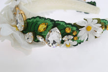 Load image into Gallery viewer, Dolce &amp; Gabbana Sunflower Crystal Luxury Headband
