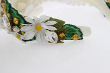 Load image into Gallery viewer, Dolce &amp; Gabbana Sunflower Crystal Luxury Headband
