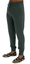 Load image into Gallery viewer, Dolce &amp; Gabbana Elegant Green Cashmere Sport Pants
