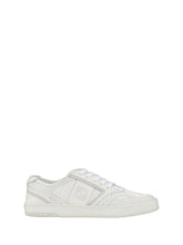 Load image into Gallery viewer, Fendi Elegant Low Top Calfskin Sneakers in White

