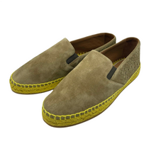 Load image into Gallery viewer, Bottega Veneta Men&#39;s Tan Suede Woven Slip On Shoe
