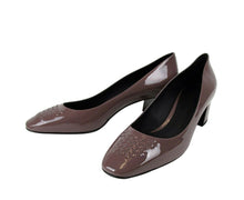 Load image into Gallery viewer, Bottega Veneta Bottega Veneta Women&#39;s Mauve Patent Leather Heel
