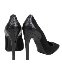 Load image into Gallery viewer, Bottega Veneta Bottega Veneta Women&#39;s Black Suede Leather Kid Luxe Heels
