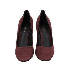 Load image into Gallery viewer, Bottega Veneta Women&#39;s Dark Rose Suede Leather Luxe Heels
