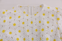Load image into Gallery viewer, Dolce &amp; Gabbana Sunflower Ricamo Sheath Dress
