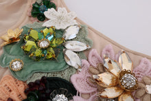 Load image into Gallery viewer, Dolce &amp; Gabbana Elegant Floral Embroidered Silk Maxi Dress
