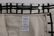 Load image into Gallery viewer, Dolce &amp; Gabbana Elegant Striped Cotton-Linen Shorts
