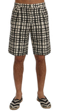 Load image into Gallery viewer, Dolce &amp; Gabbana Elegant Striped Cotton-Linen Shorts
