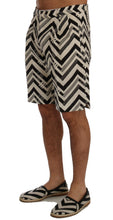 Load image into Gallery viewer, Dolce &amp; Gabbana Striped Casual Knee-High Shorts
