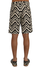 Load image into Gallery viewer, Dolce &amp; Gabbana Striped Casual Knee-High Shorts
