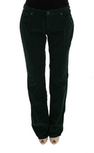 Load image into Gallery viewer, Dolce &amp; Gabbana Elegant Green Cotton Blend Trousers

