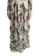 Load image into Gallery viewer, Dolce &amp; Gabbana Elegant Maxi A-line Long Sleeve Dress
